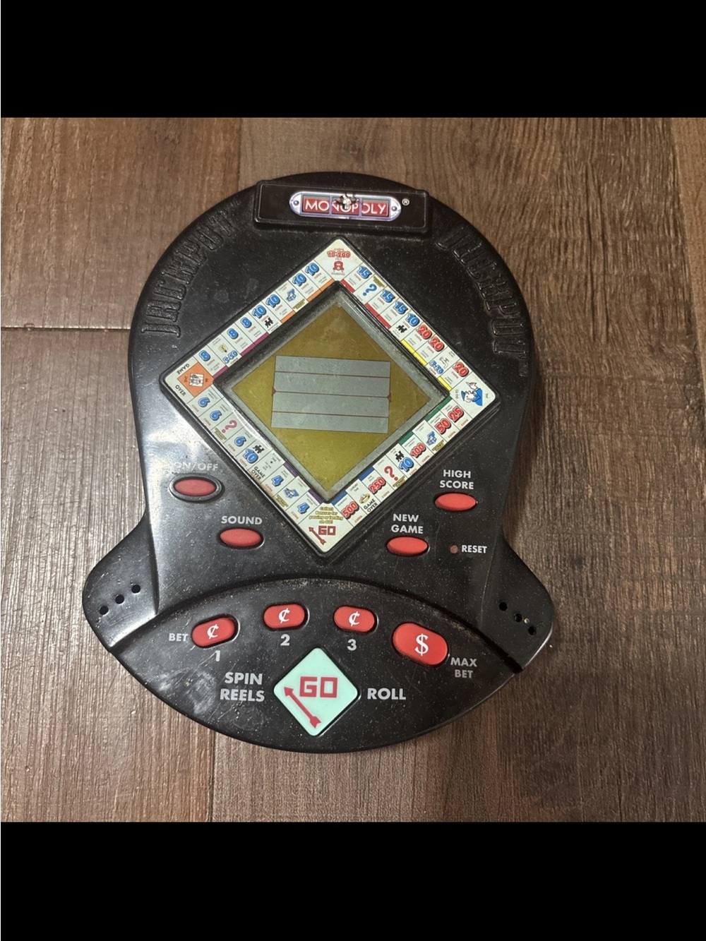 Monopoly Electronic Handheld Game - Black